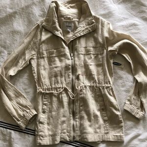 Old Navy Linen Field Jacket